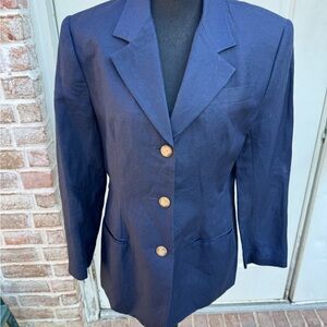 Ann Taylor, Midnight Blue, Blazer, Size 8